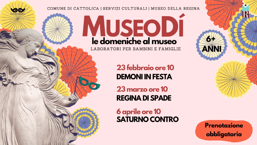 museodì, laboratori didattici, domeniche in museo, Elisa Marzi, Sara Curione, festività romane, saturnali