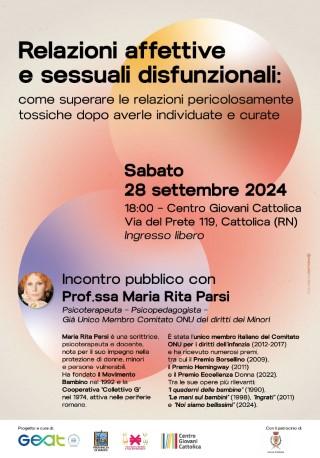 Incontro pubblico con Maria Rita Parsi